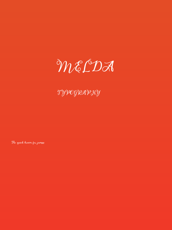 melda Poster