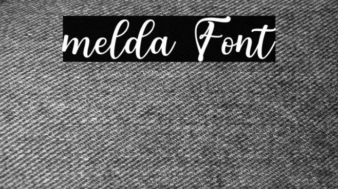 melda Font examples