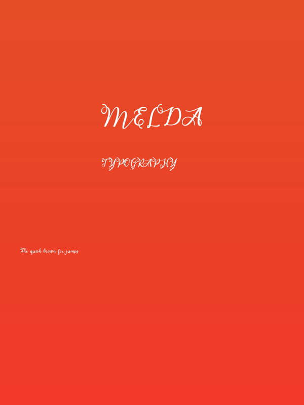 melda Poster