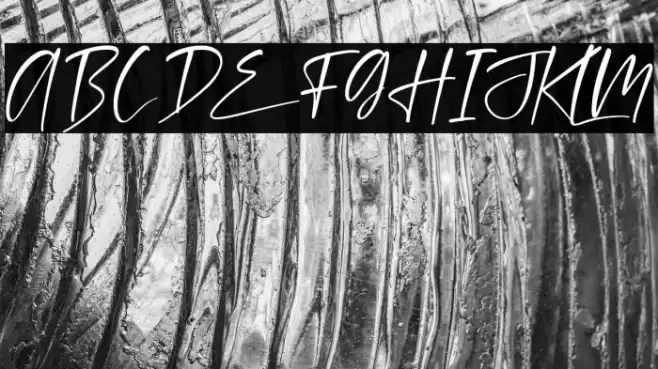 melinda daily Italic Font examples