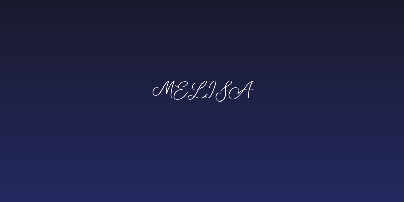 melisa Social Header