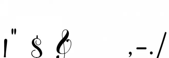 meliscademo Font OTHER CHARS