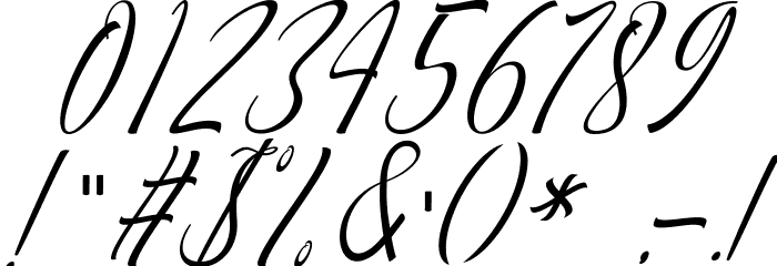 mellanie Font OTHER CHARS