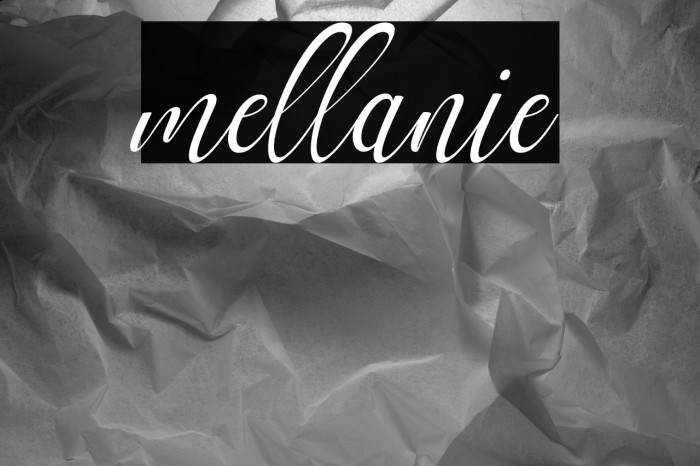 mellanie Example 2