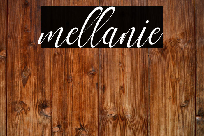 mellanie Example 3