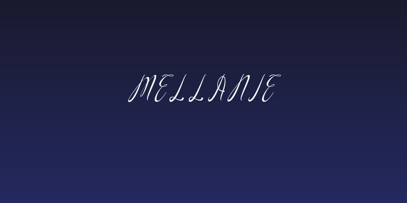 mellanie Social Header