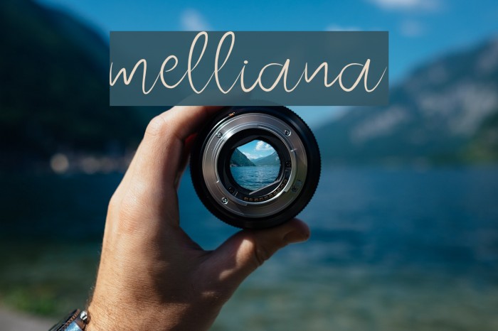 melliana Font examples