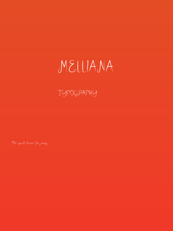 melliana Poster
