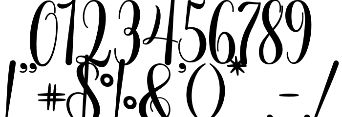 mellisahella Font OTHER CHARS