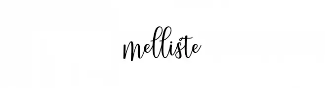 melliste  フリーフォントのダウンロード