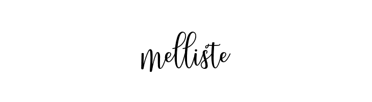 melliste  नि: शुल्क फ़ॉन्ट्स डाउनलोड