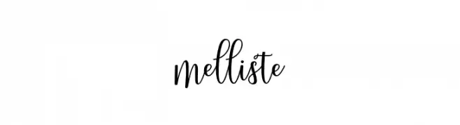 melliste  フリーフォントのダウンロード