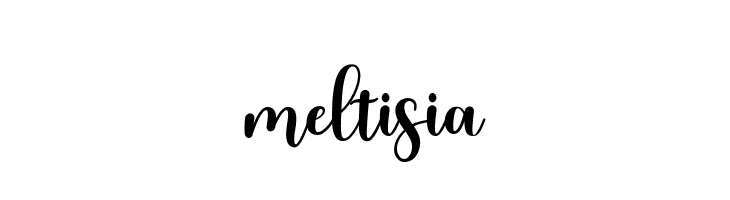 meltisia  नि: शुल्क फ़ॉन्ट्स डाउनलोड