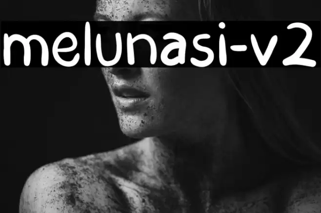 melunasi-v2 Font examples