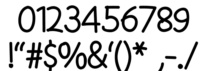 melunasi Font OTHER CHARS