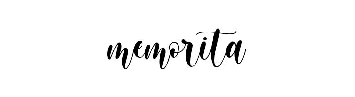memorita  नि: शुल्क फ़ॉन्ट्स डाउनलोड