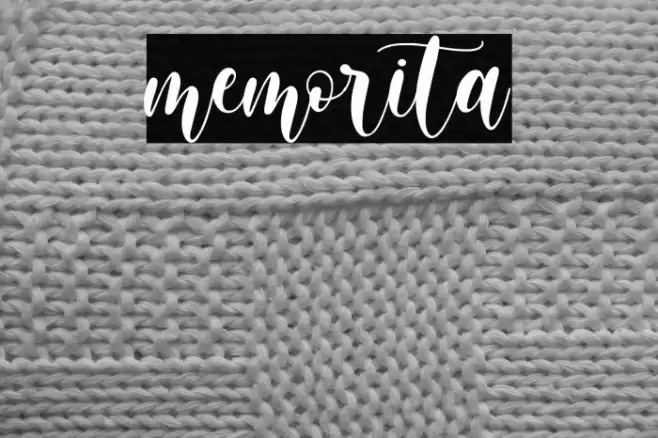 memorita Font examples