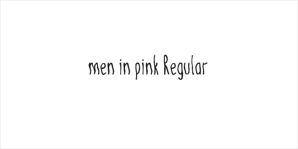men in pink Regular Logo