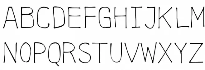menlotus フォント 大文字
