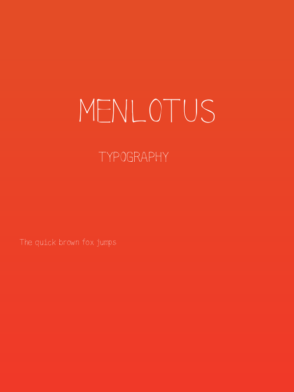 menlotus Poster