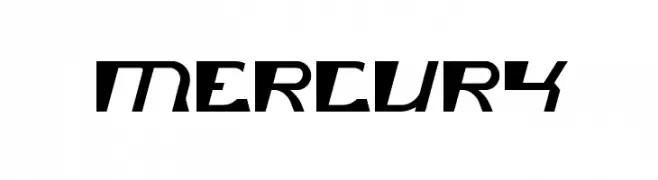 mercury  Frei Schriftart Herunterladen