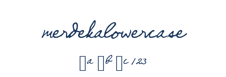 merdekalowercase Font Preview