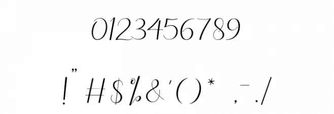 merlin Font OTHER CHARS