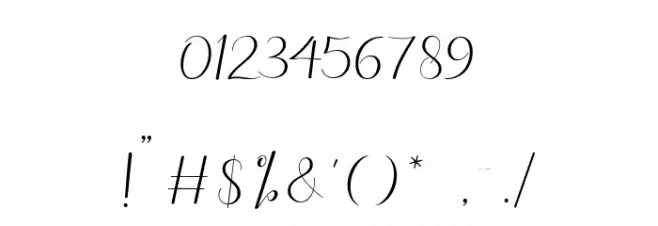 merlin Font OTHER CHARS