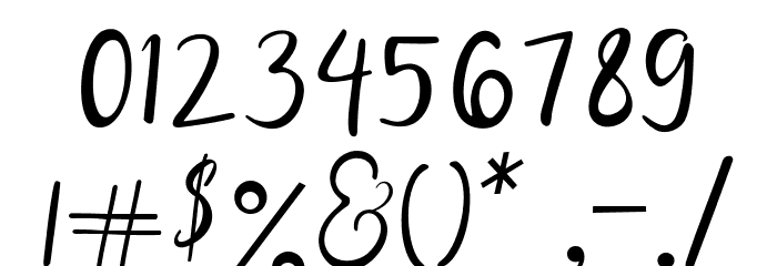 meryana Font OTHER CHARS