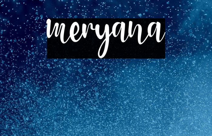 meryana Example 1