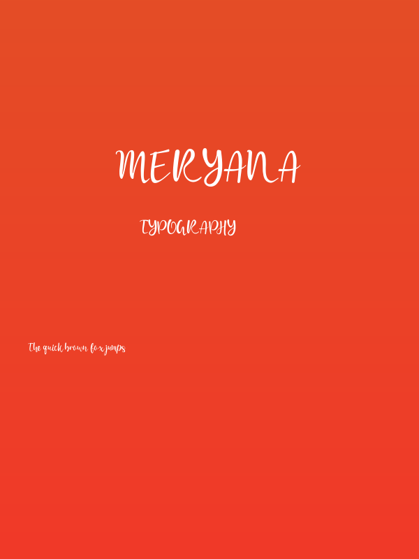 meryana Poster