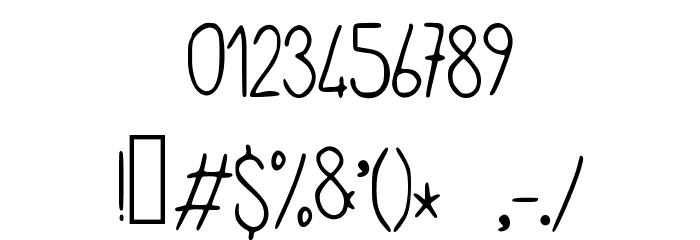 meryjane Font OTHER CHARS