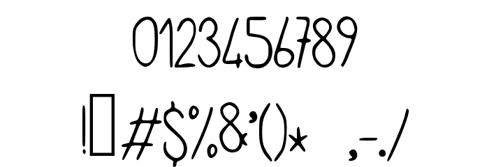 meryjane_v2 Font OTHER CHARS