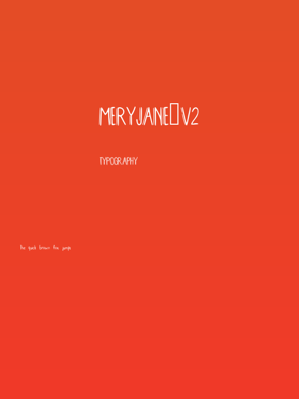 meryjane_v2 Poster