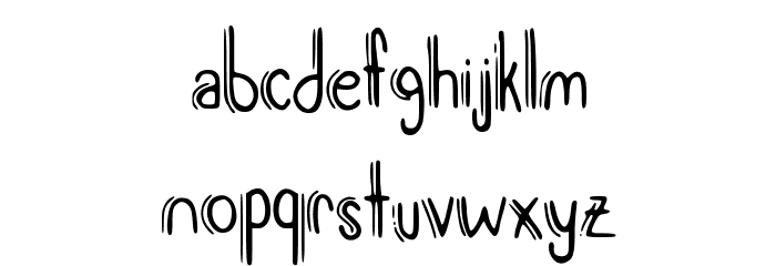 meryjane_v2 Font LOWERCASE