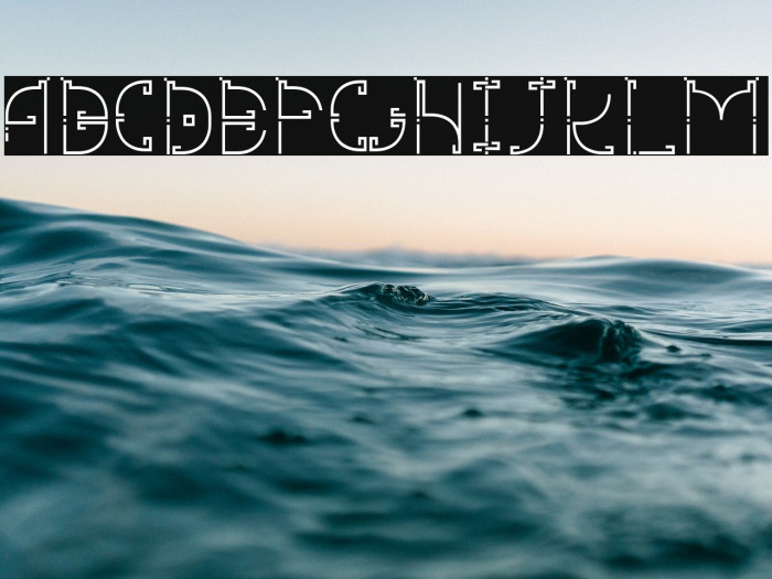 mesomorph Font examples