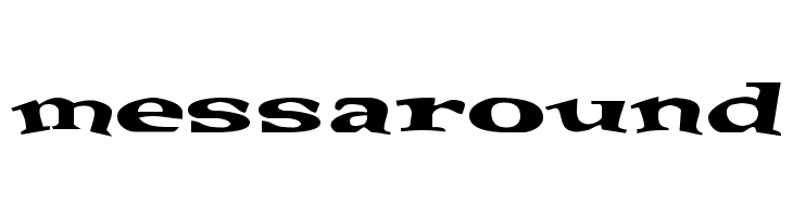 messaround  नि: शुल्क फ़ॉन्ट्स डाउनलोड