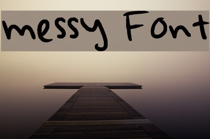 messy-font-ffonts