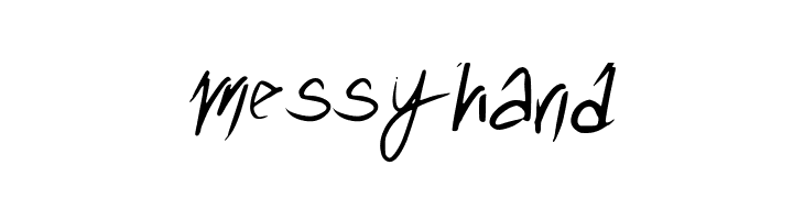 messyhand  免费字体下载