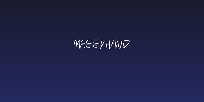 messyhand Social Header