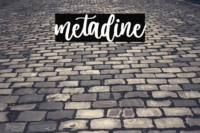 metadine Example 3