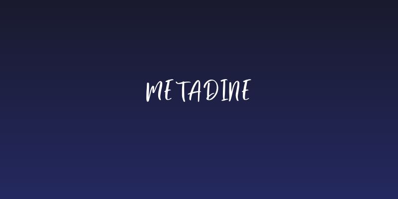 metadine Social Header
