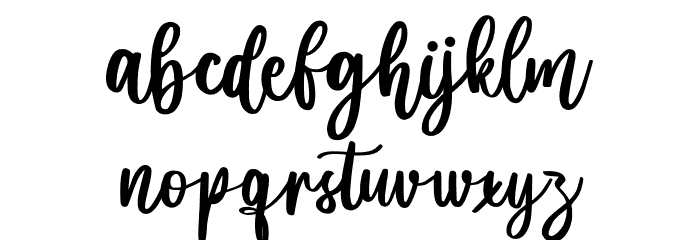 metadine Font LOWERCASE