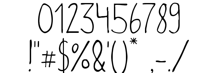 metafors-Regular Font OTHER CHARS