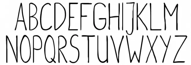 metafors-Regular Schriftart Groß