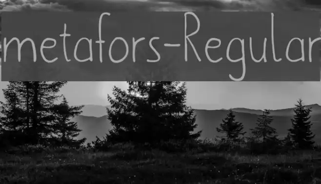 metafors-Regular Example 3