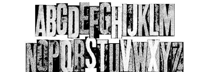 metalblocktango Font LOWERCASE