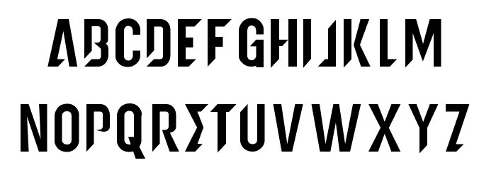metamorphosis Font LOWERCASE