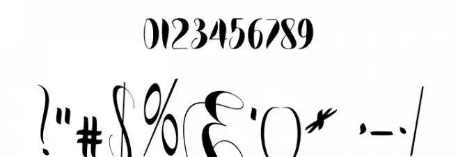 metic Font OTHER CHARS