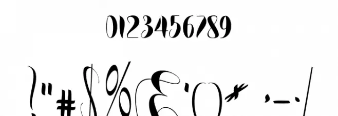 metic Font OTHER CHARS